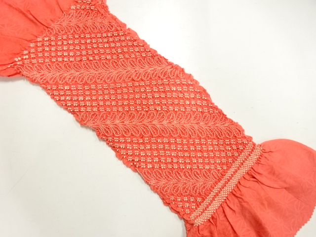 正絹　絞り　帯揚げ